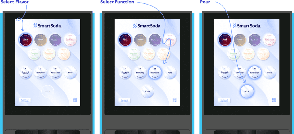 Smart Soda Dispense Pour Technology