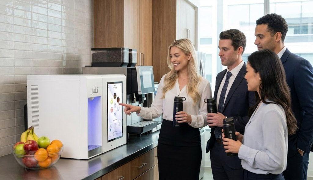Soda machine for office